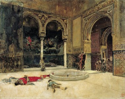 La matanza de los Abencerrajes de Marià Fortuny